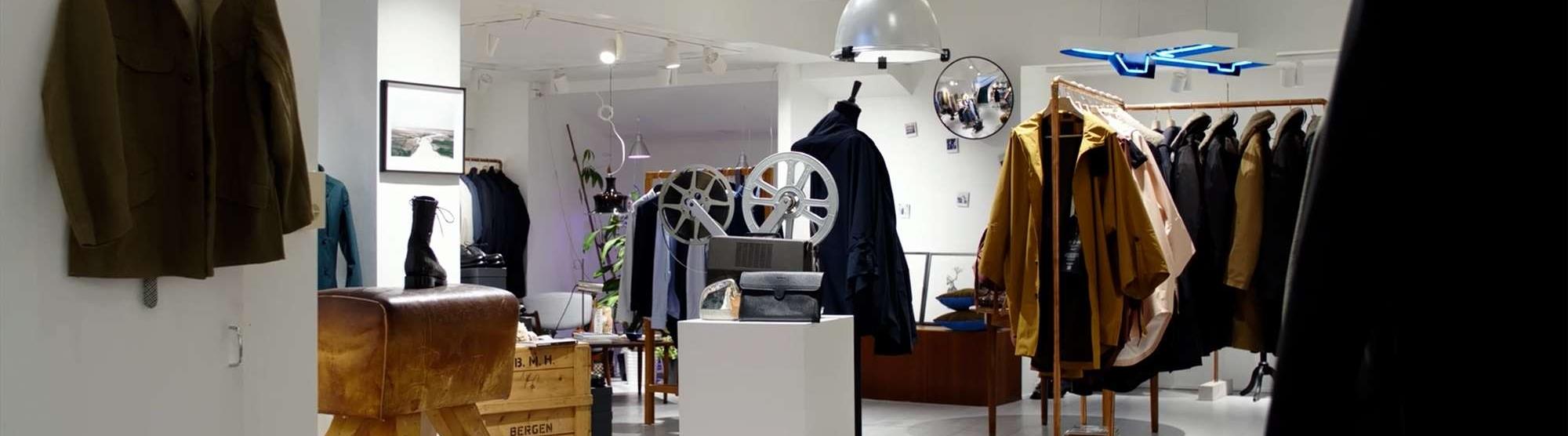 Klesbutikker i Bergen