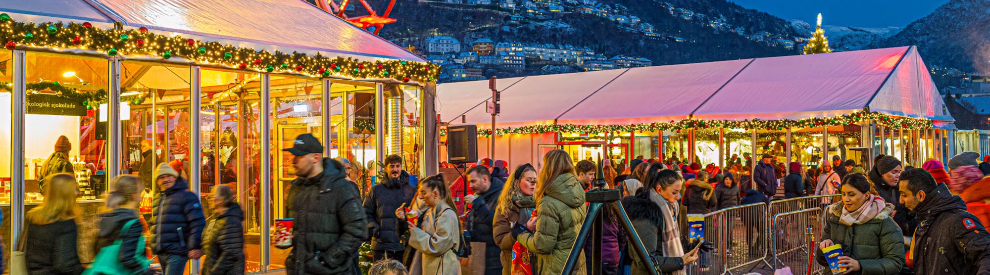 Julemarkeder i Bergen og regionen