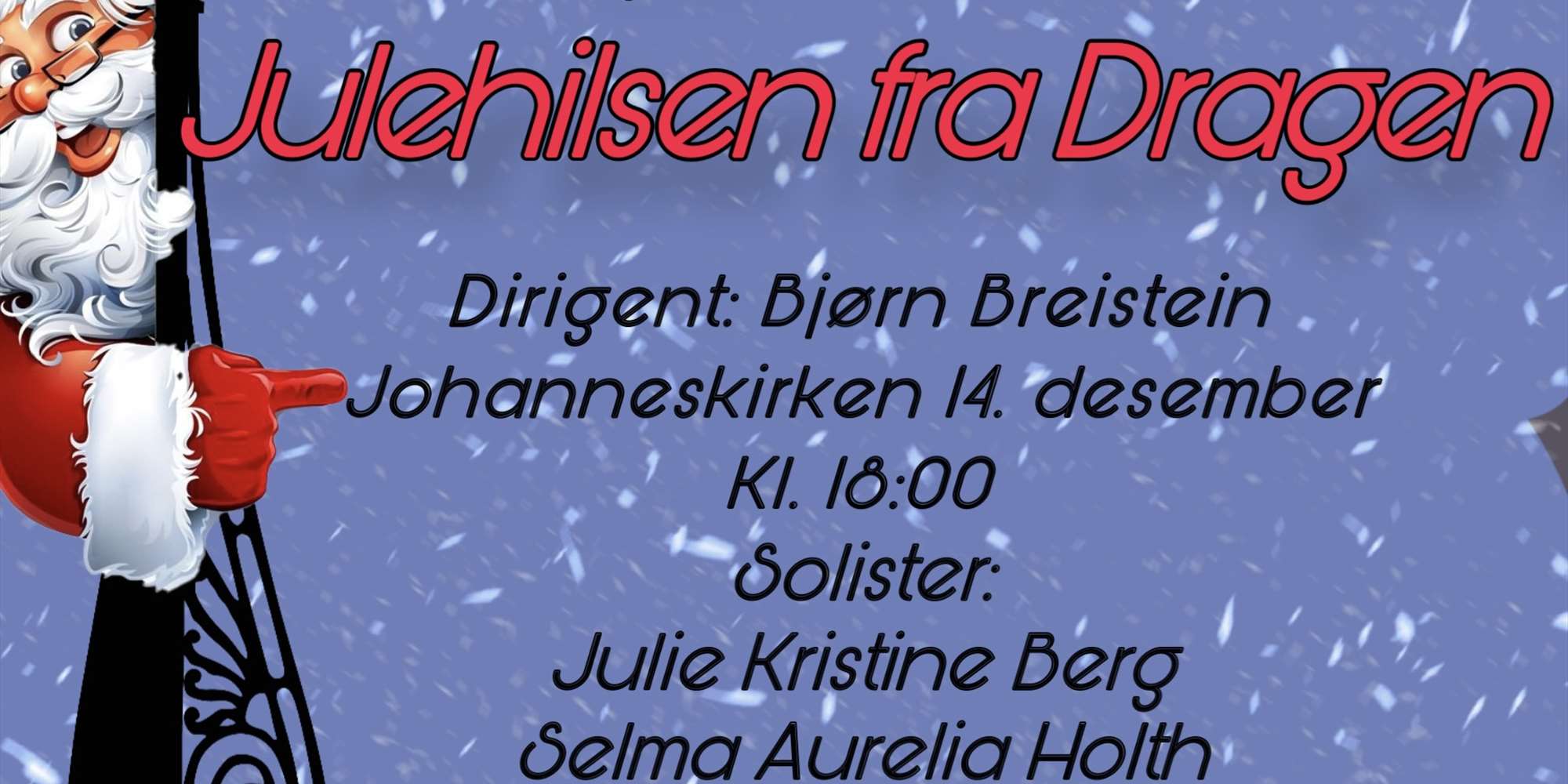 Julehilsen fra Dragen