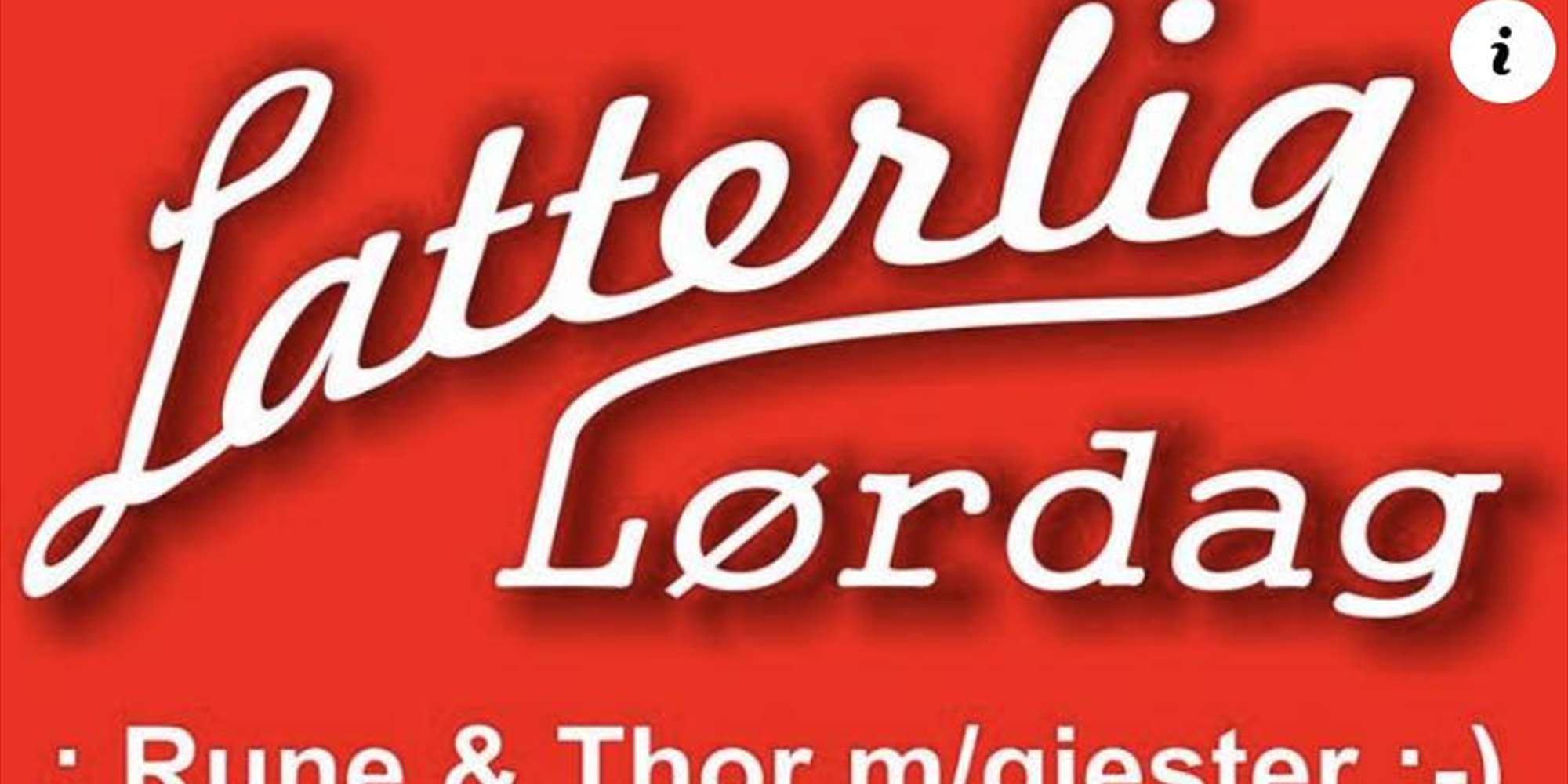 Latterlig lørdag