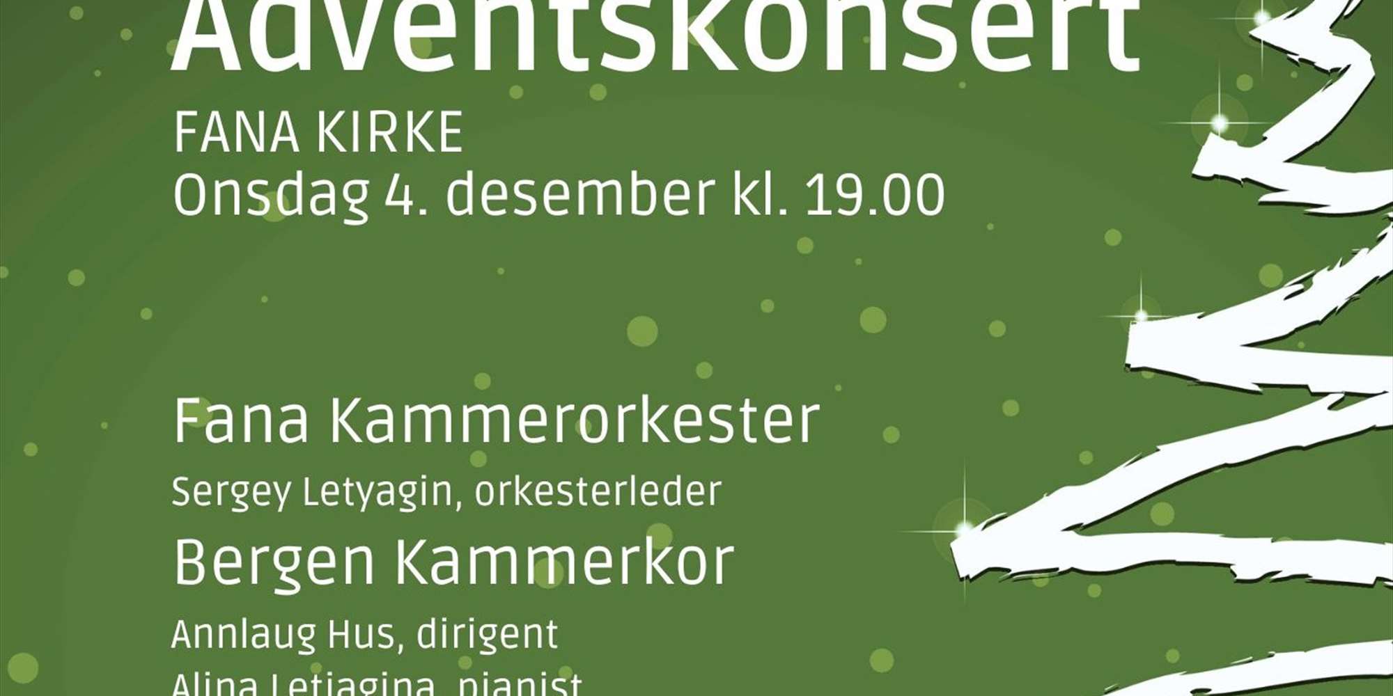 Adventskonsert i Fana kirke