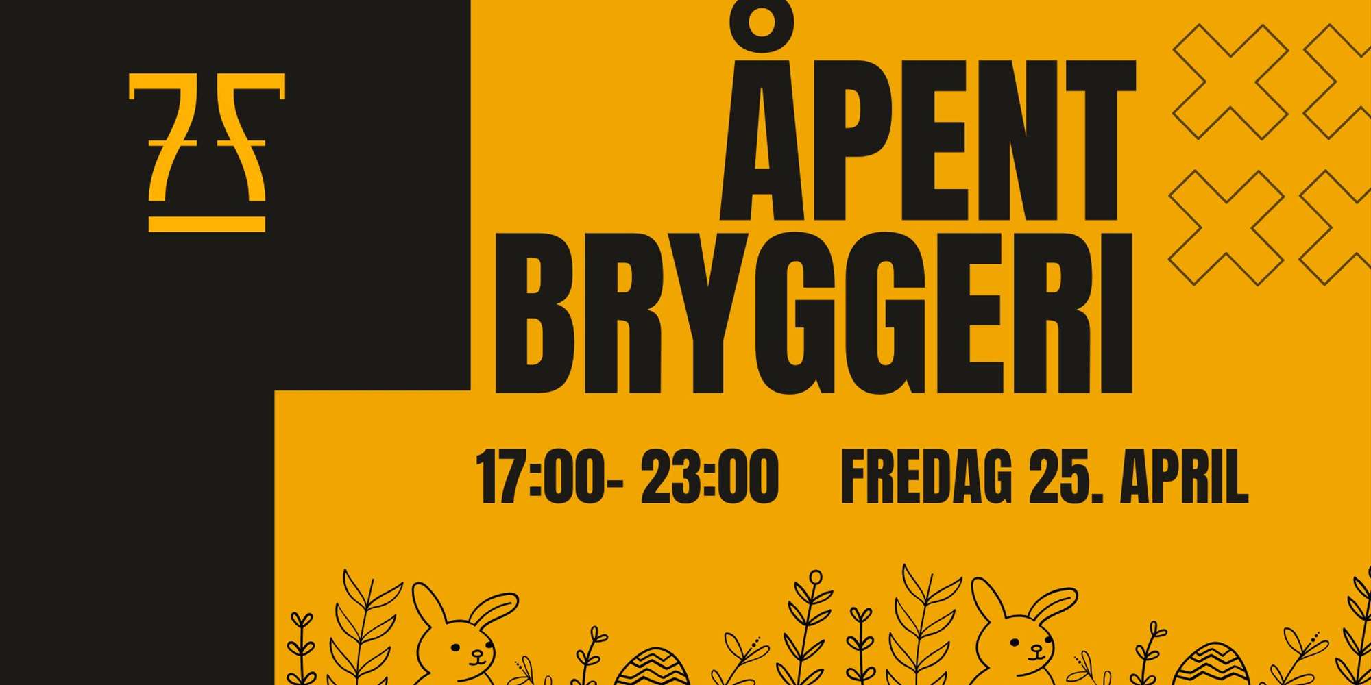 ÅPENT BRYGGERI 25. APRIL