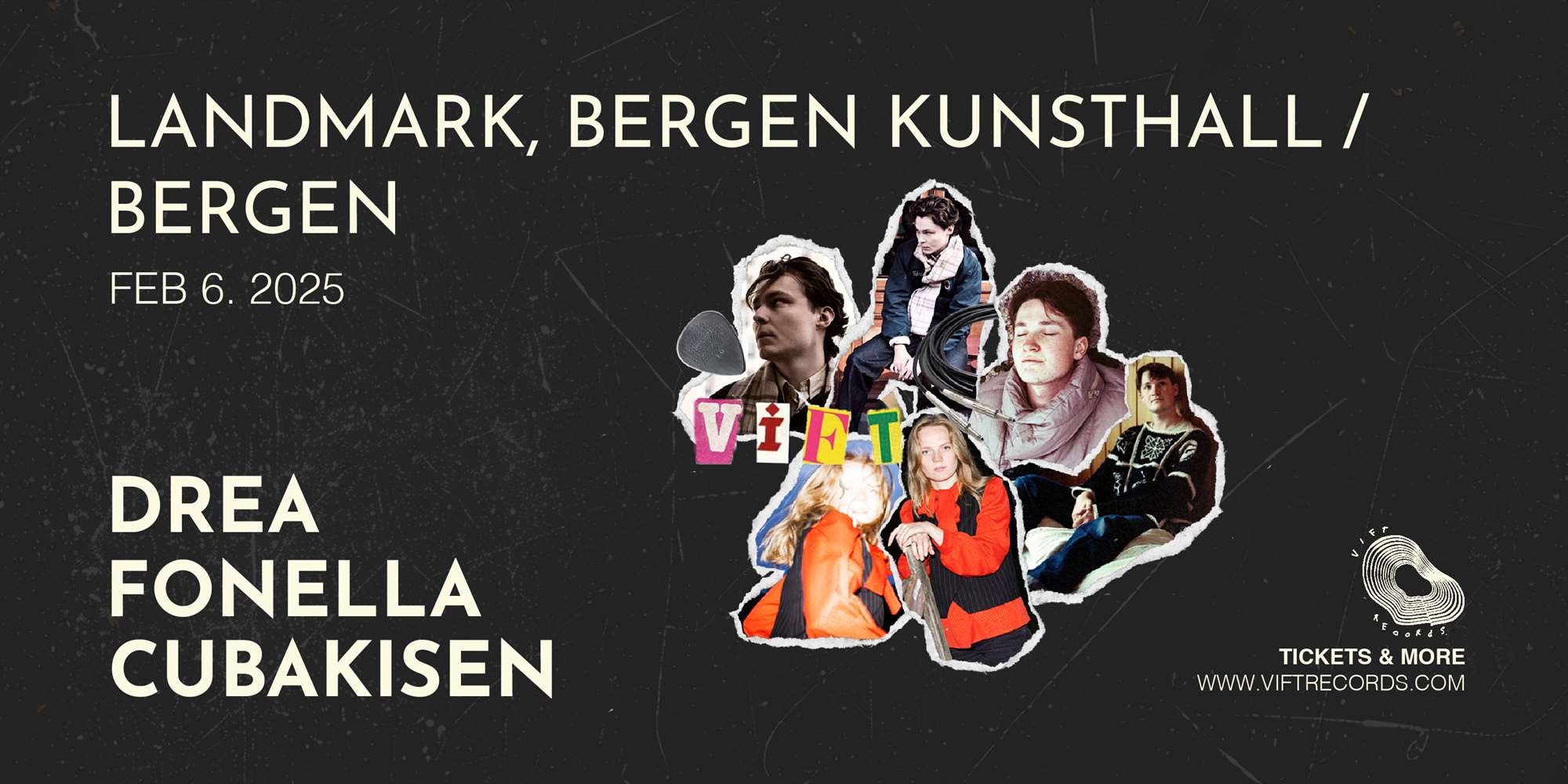 Vift Records Label Night: Fonella, Drea & Cubakisen