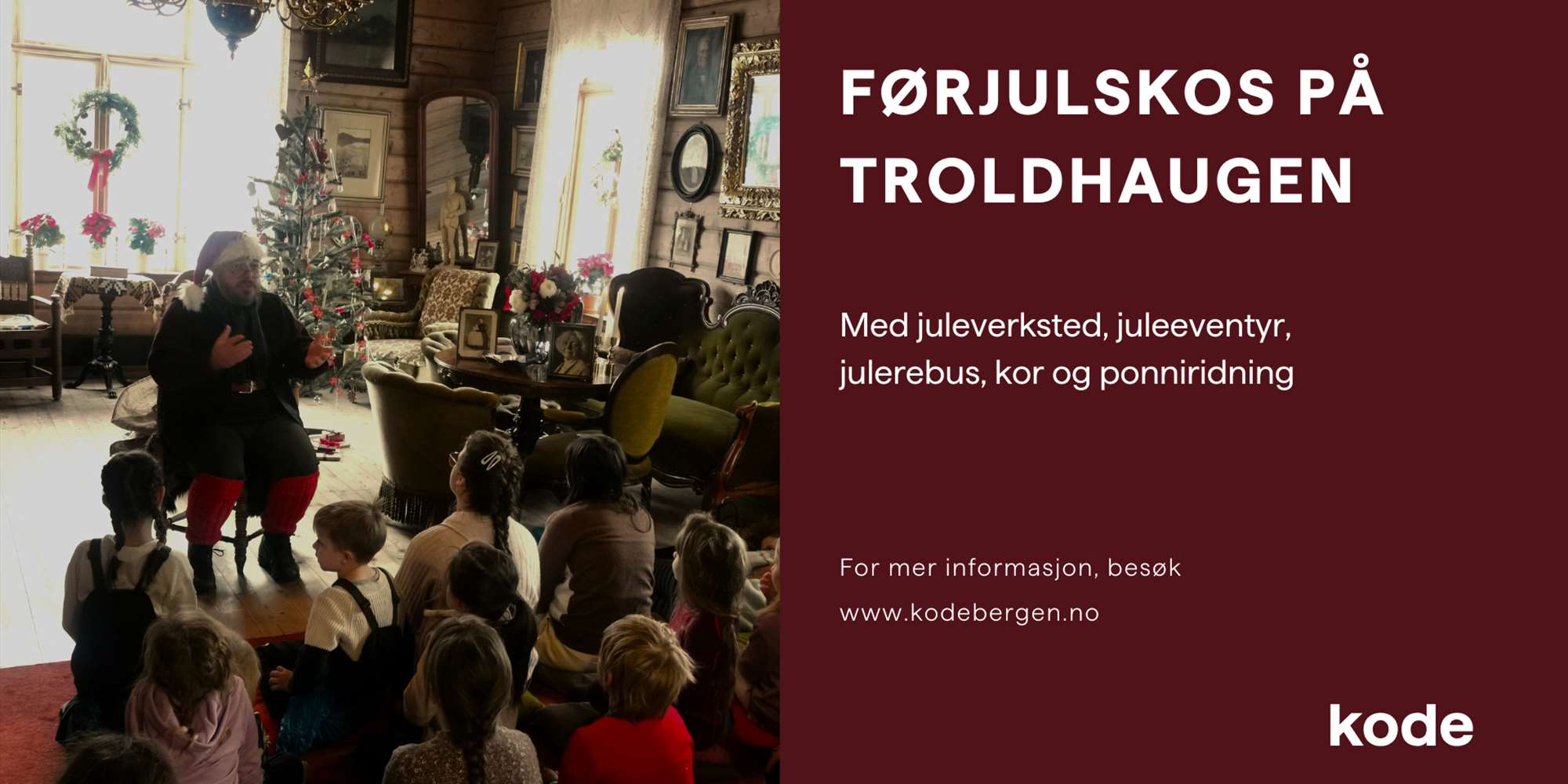 Førjulskos på Troldhaugen