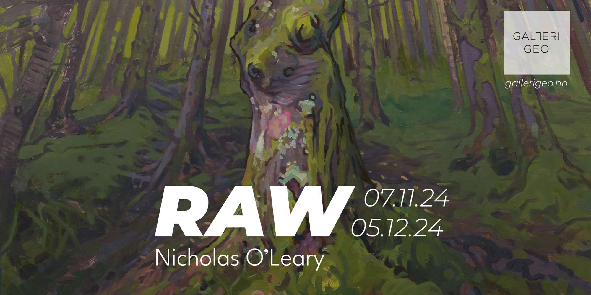 Raw - Soloutstilling med Nicholas O'Leary