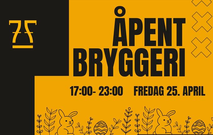 ÅPENT BRYGGERI 25. APRIL