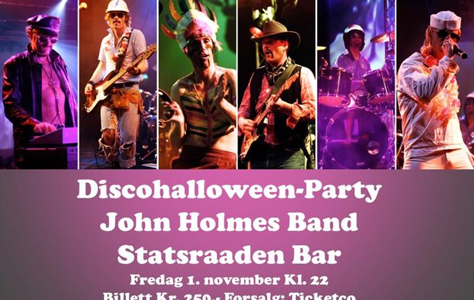 John Holmes Band Discohalloween-Party