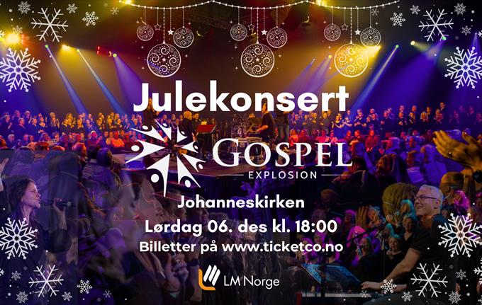 Julekonsert med Gospel Explosion Bergen