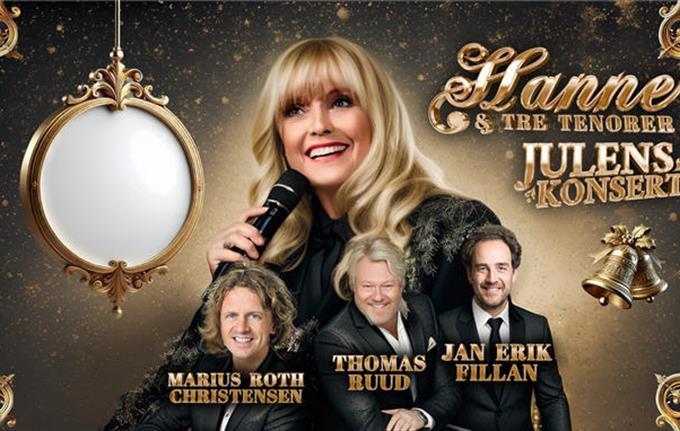 Julekonsert med Hanne & Tre Tenorer